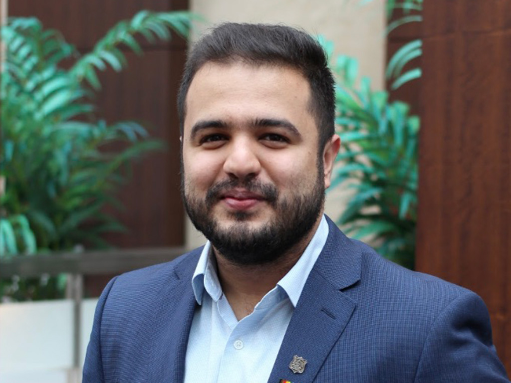 Jwalit Bharwani, a fifth-year mechanical engineering student